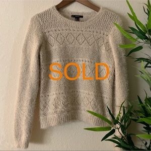 F21 Mohair Blend sweater